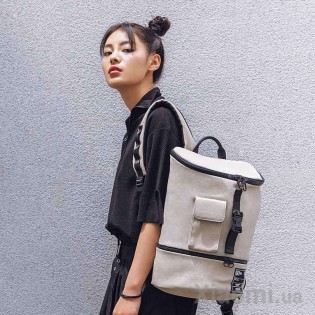 Рюкзак Xiaomi Runmi 90 Ninetygo Chic Small Backpack Beige
