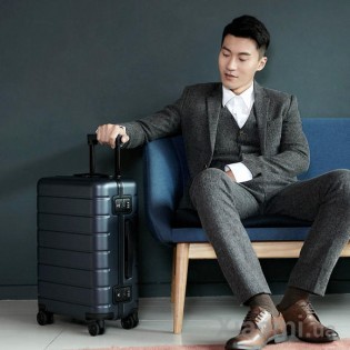 Чемодан Xiaomi Runmi 90 Ninetygo Lightweight Frame Luggage 20" Black (6970055349604)