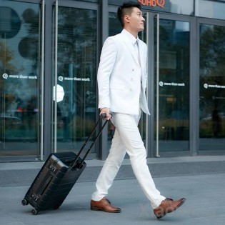 Чемодан Xiaomi Runmi 90 Ninetygo Lightweight Frame Luggage 20" Black (6970055349604)