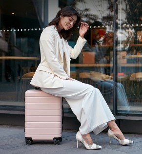 Валіза Xiaomi Runmi 90 Ninetygo Lightweight Frame Luggage 20" Pink (6970055349635)