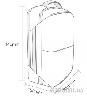 Рюкзак Xiaomi Runmi 90 Ninetygo Multitasker Black