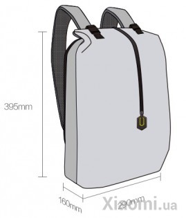 Рюкзак Xiaomi Runmi 90 Ninetygo Outdoor Leisure Shoulder Bag Blue