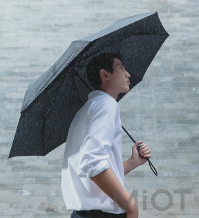 Парасолька Xiaomi NINETYGO Oversized Portable Standard Version Black (90COTNT1807U)
