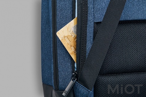 Рюкзак Xiaomi Runmi 90 Points Classic Business Backpack Dark Grey