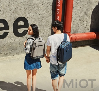 Рюкзак Xiaomi Runmi 90 Points Classic Business Backpack Dark Grey