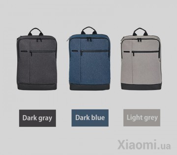 Рюкзак Xiaomi Runmi 90 Points Classic Business Backpack Dark Grey