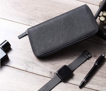 Бумажник кожаный Xiaomi Runmi 90 Points Long Wallet RMST02QB