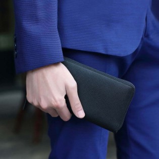 Бумажник кожаный Xiaomi Runmi 90 Points Long Wallet RMST02QB