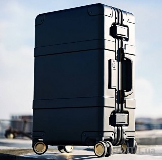Чемодан Xiaomi Runmi 90 Ninetygo Smart Metal Suitcase 20" Black (6970055341813)