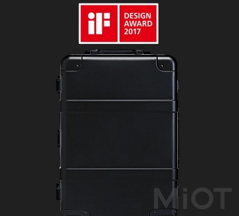 Валіза Xiaomi Runmi 90 Ninetygo Smart Metal Suitcase 20" Black (6970055341813)