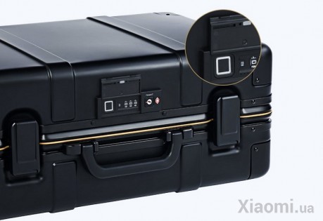 Чемодан Xiaomi Runmi 90 Ninetygo Smart Metal Suitcase 20" Black (6970055341813)