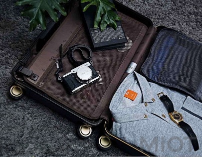 Валіза Xiaomi Runmi 90 Ninetygo Smart Metal Suitcase 20" Black (6970055341813)