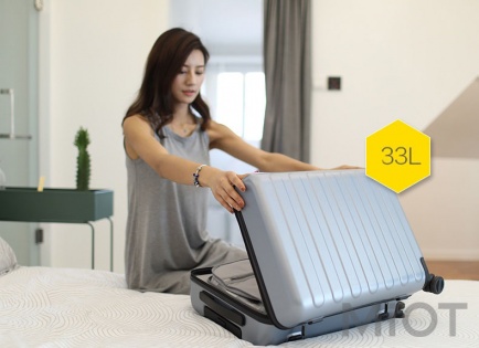 Валіза Xiaomi Ninetygo Business Travel Luggage 20" Blue (6970055342810/6941413216623)