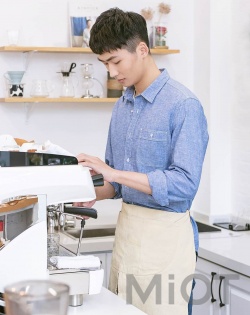 Сорочка Xiaomi Runmi 90, не мнеться, 100% бавовна youth cloth shirt Blue S