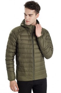 Куртка RunMi 90 points Feather coat Man Green XL