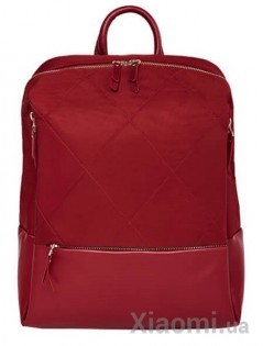 Рюкзак Xiaomi Runmi 90 Ninetygo Fashion city Lingge shoulder Bag Red