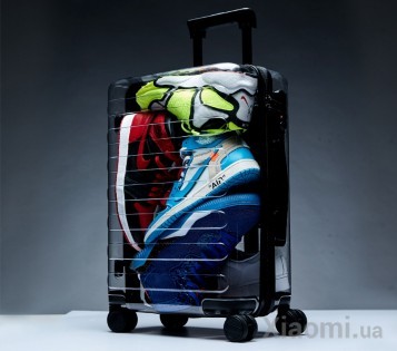 Чемодан Xiaomi Runmi 90 Ninetygo Jellyfish Transparent suitcase 20` Limited Edition