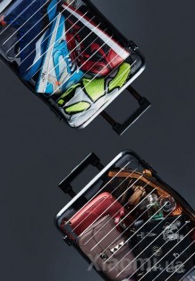 Чемодан Xiaomi Runmi 90 Ninetygo Jellyfish Transparent suitcase 20` Limited Edition