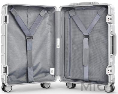 Валіза Чемодан Xiaomi Runmi 90 Ninetygo Metal Box 20" Silver (6970055343374)