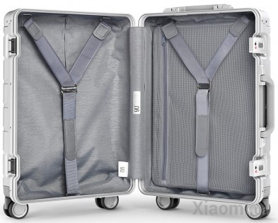 Чемодан Xiaomi Runmi 90 Ninetygo Metal Box 20" Silver (6970055343374)