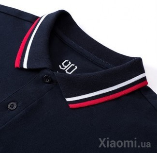 Футболка Xiaomi Runmi 90 Go Fun Classic Lapel Polo Shirt Dark Blue S