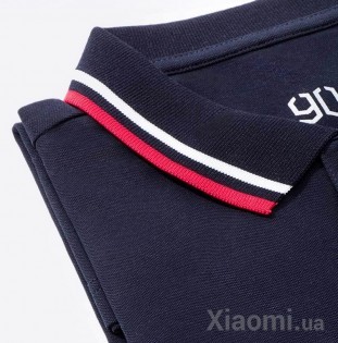 Футболка Xiaomi Runmi 90 Go Fun Classic Lapel Polo Shirt Dark Blue S