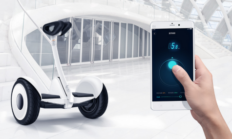 Самобалансирующийся скутер Xiaomi Ninebot mini White