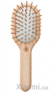 Массажная расческа для волос SMATE Care Massage Comb Light Brown