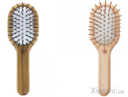 Массажная расческа для волос SMATE Care Massage Comb Light Brown