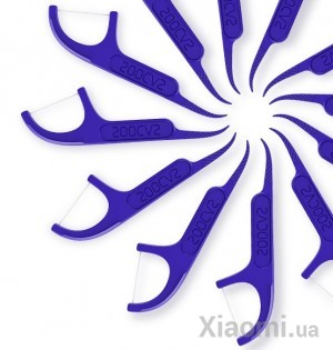 Профессиональная зубная нить Xiaomi SOOCAS 50pcs Blue