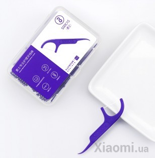 Профессиональная зубная нить Xiaomi SOOCAS 50pcs Blue