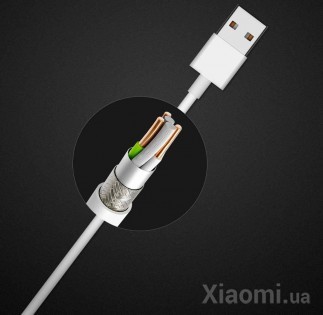 Кабель Xiaomi STAR 3-Way Data cable Lightening/Type-C/Micro USB White 100 cm