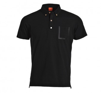 Футболка-поло Xiaomi Mi function short sleeve Polo shirt men Black L 1170800054
