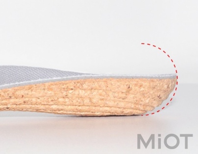Устілки Senthmetic Cork Comfortable Foot Pad RM17SS001 size 42