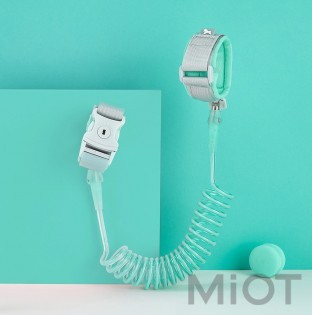 Дитячий поводок Xiaomi ShuoMi Anti-Lost Traction Bracelet Mint 3010014