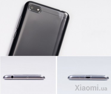 Чехол бампер силиконовый для Xiaomi Redmi 6A Black