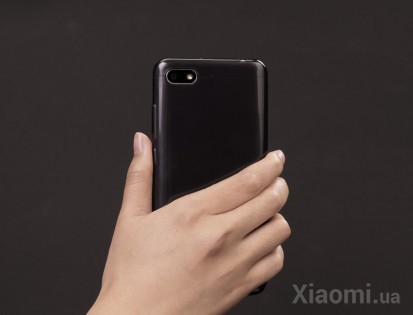Чехол бампер силиконовый для Xiaomi Redmi 6A Black