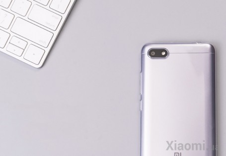 Чехол бампер силиконовый для Xiaomi Redmi 6A Clear