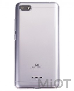 Чохол бампер силіконовий для Xiaomi Redmi 6A Clear