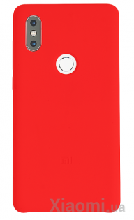 Чехол бампер Silicone Case Xiaomi Mi Xiaomi Mix 2S Red