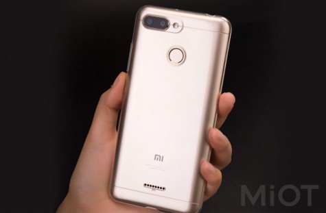 Чохол бампер силіконовий для смартфонів Xiaomi Redmi 6 Clear