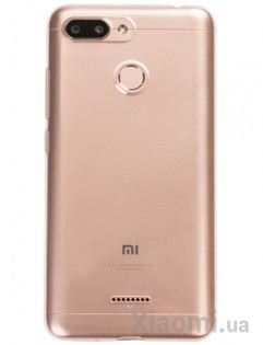 Чехол бампер силиконовый для смартфонов Xiaomi Redmi 6 Clear