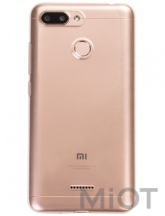 Чохол бампер силіконовий для смартфонів Xiaomi Redmi 6 Clear