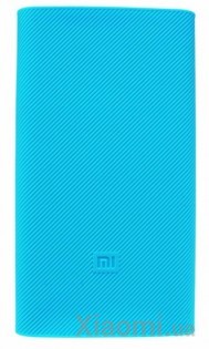 Силиконовый чехол для Xiaomi Powerbank 5000 mAh Blue