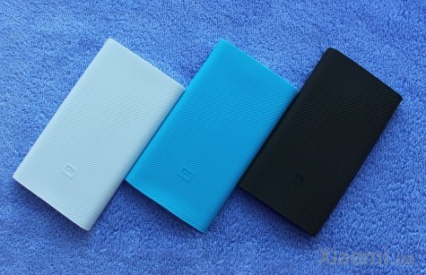 Силиконовый чехол для Xiaomi Powerbank 5000 mAh Black