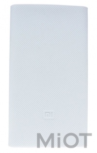 Силіконовий чохол для Xiaomi Powerbank 5000 mAh White