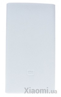 Силиконовый чехол для Xiaomi Powerbank 5000 mAh White