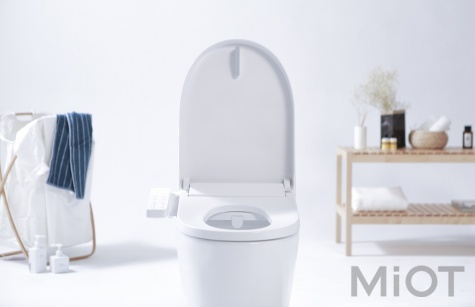 Розумна кришка для унітаза Smart Toilet Cover White (ZNMTG01ZM)