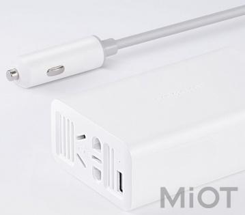 Автомобільний інвертор Xiaomi SmartMi Car Inverter White CZNBQ01ZM (OBE6001RT)