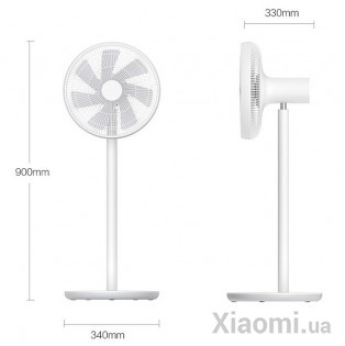 Вентилятор напольный Xiaomi SmartMi ZhiMi DC Electric Fan White ZRFFS01ZM
